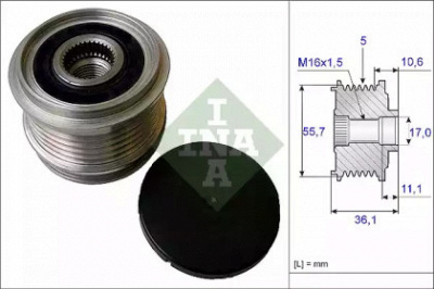 WILMINK GROUP wg1253735 -  Механизм свободного хода генератора